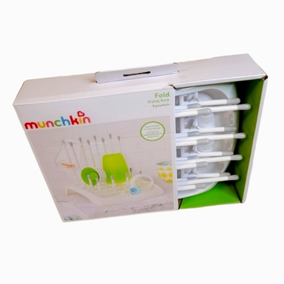 NEW in Box Munchkin Folding Bottle - Dish Drying Rack - Picture 11 of 17